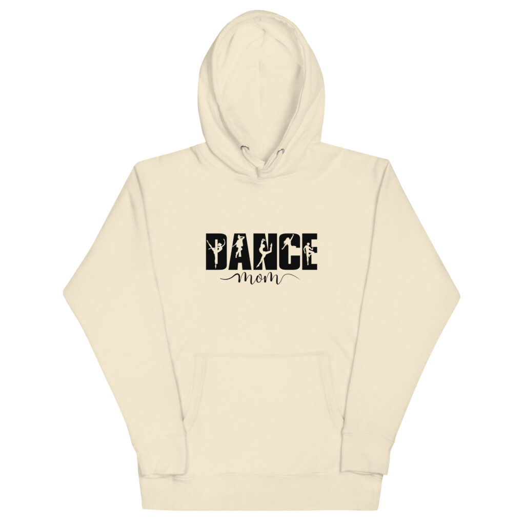 Bone color dance mom hoodie