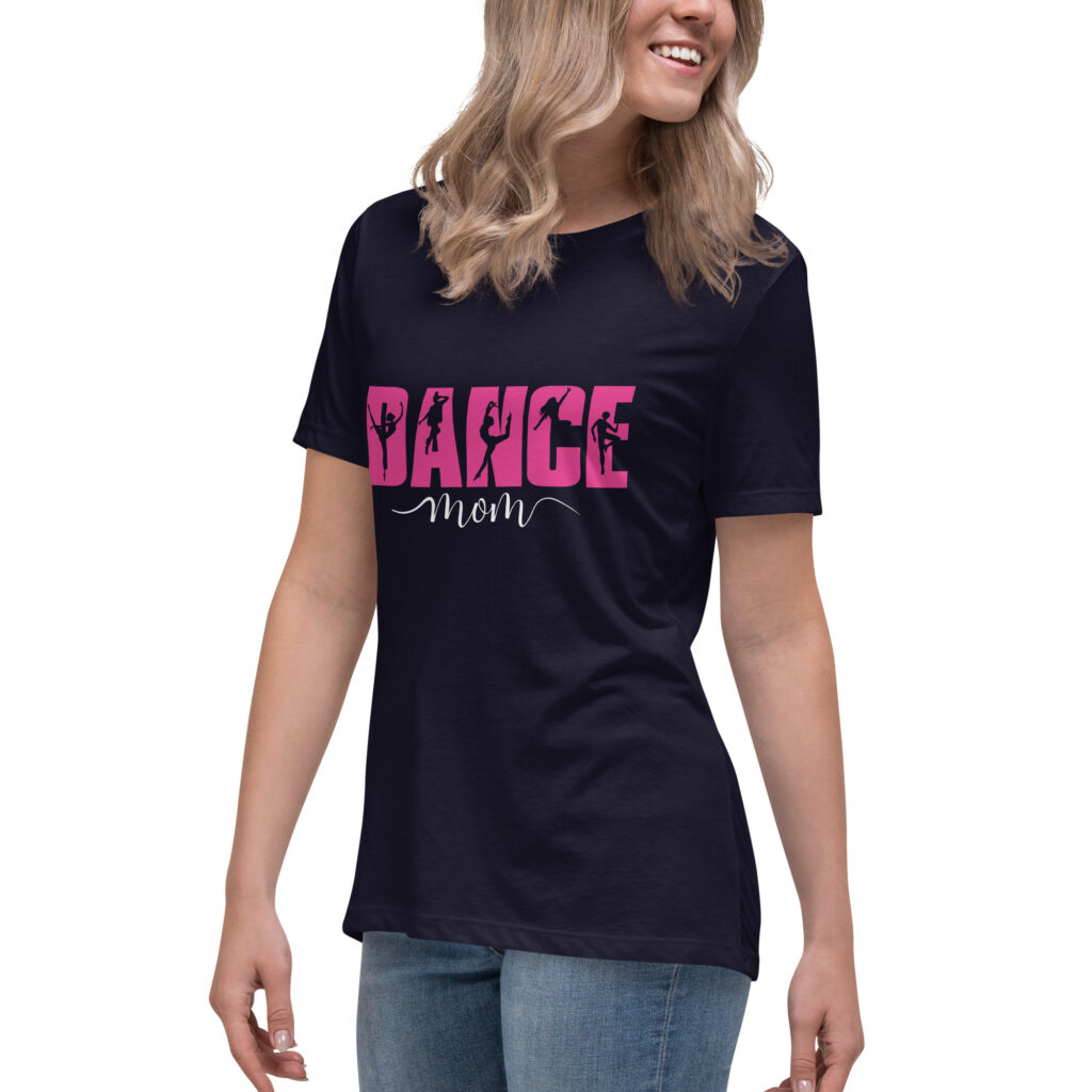 Proud Dance Mom Tee – Black & Pink - Image 3