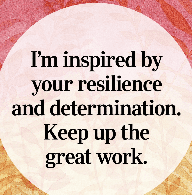 Words of inspiration