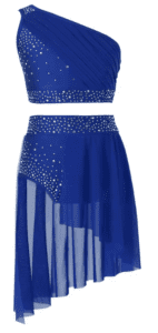 Blue Lyrical Dress