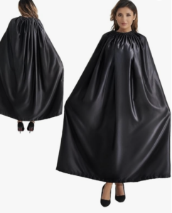 Woman with a changing cover on