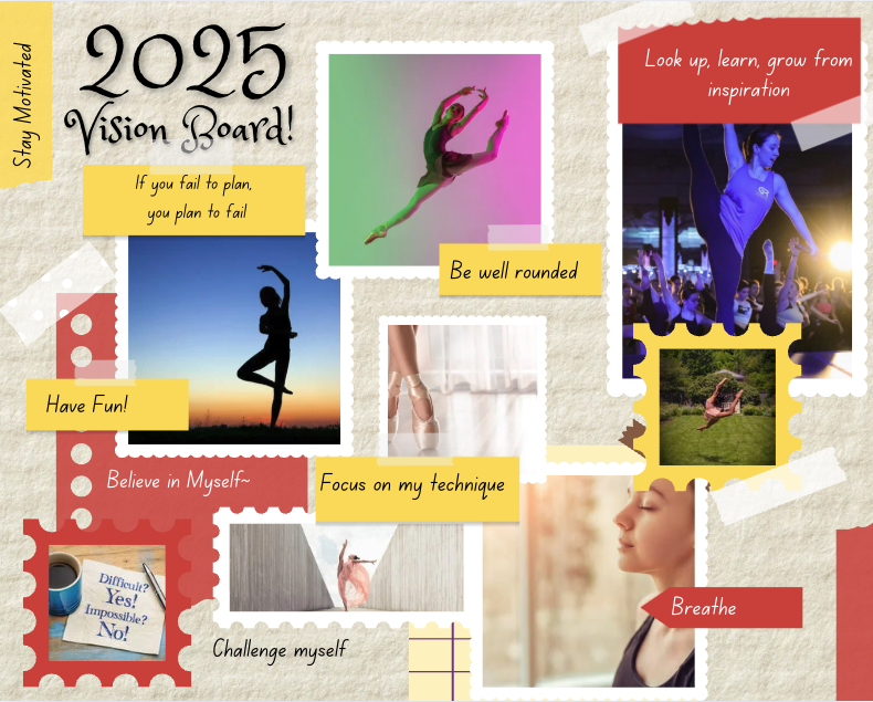 Dance Vision Board
