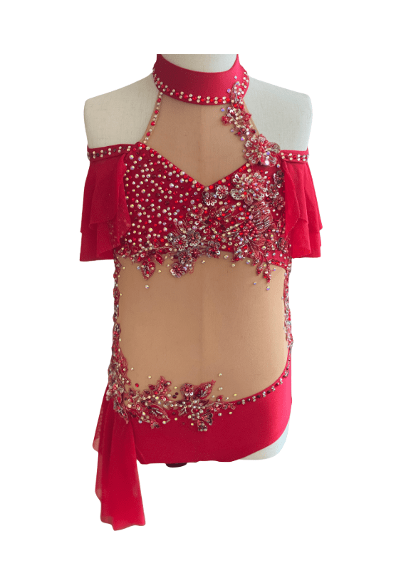 Photo of red lyrical costume